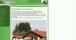 Desktop Screenshot of haus-sonnenblume.info